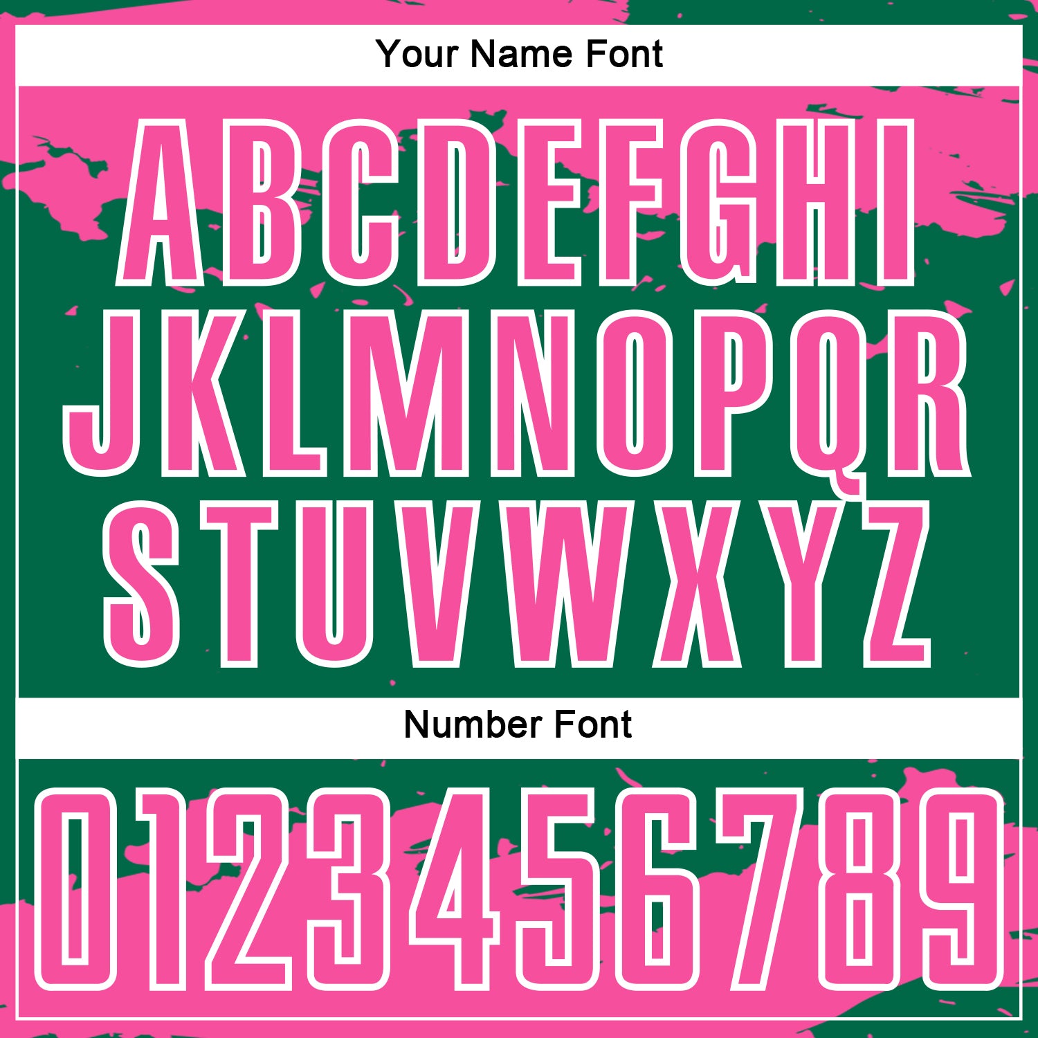 Custom Kelly Green Pink-White Abstract Fragment Art Sublimation Soccer Uniform Jersey