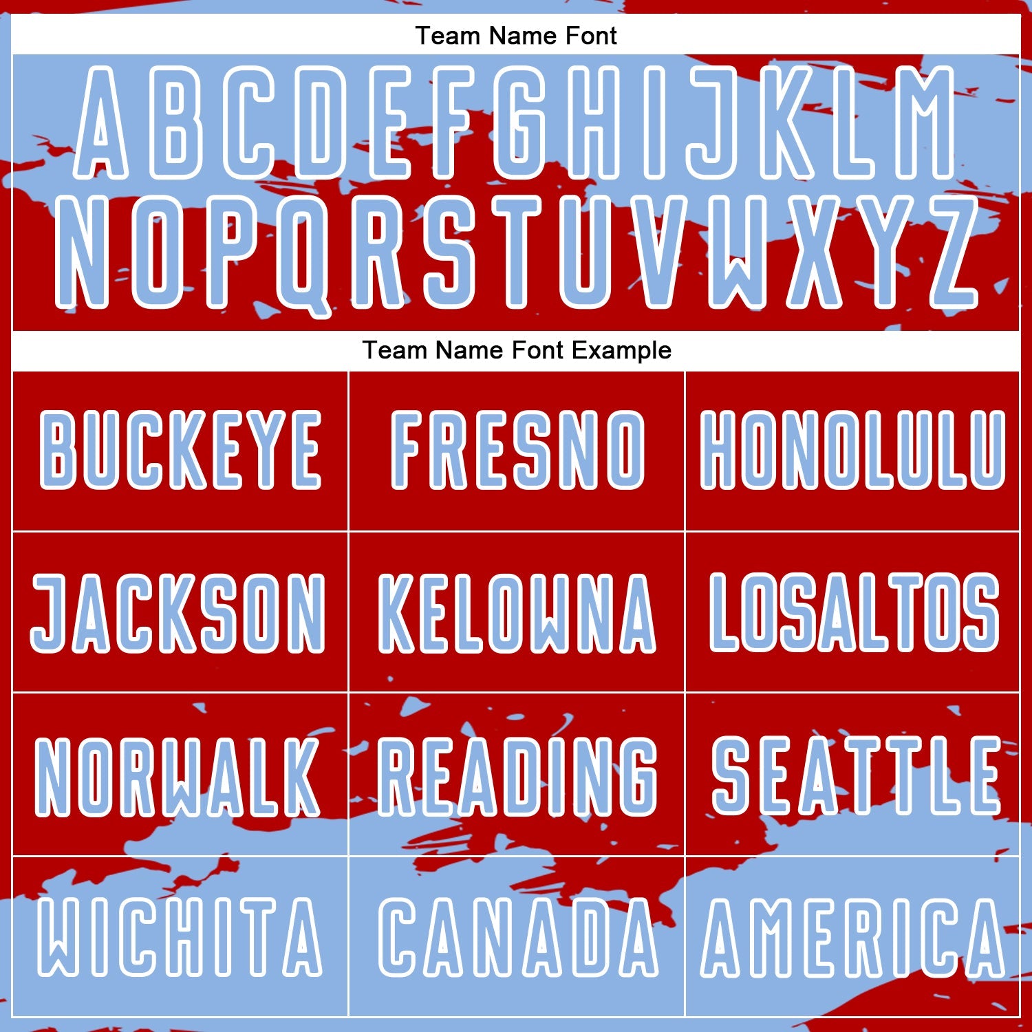 Custom Red Light Blue-White Abstract Fragment Art Sublimation Soccer Uniform Jersey