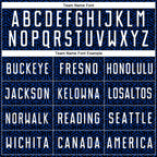 Custom Black White-Royal Geometric Arrow Sublimation Soccer Uniform Jersey