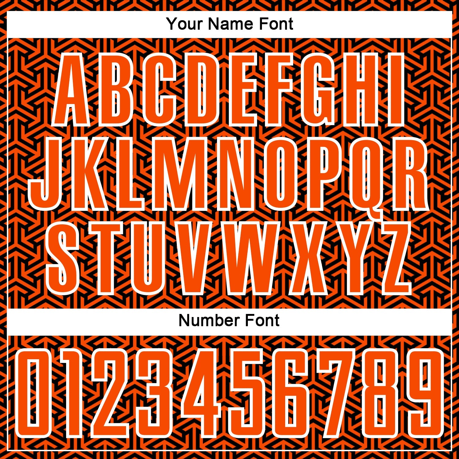 Custom Black Orange-White Geometric Arrow Sublimation Soccer Uniform Jersey