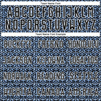 Custom Black Light Blue-White Geometric Arrow Sublimation Soccer Uniform Jersey