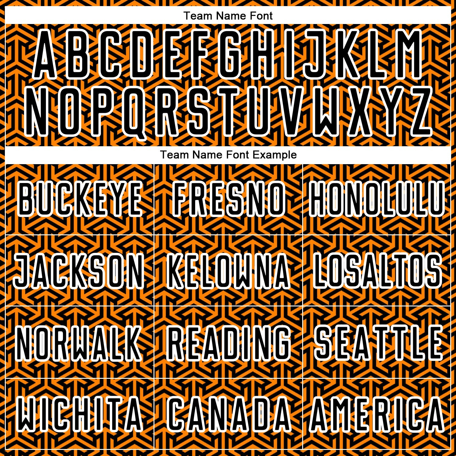 Custom Black Bay Orange-White Geometric Arrow Sublimation Soccer Uniform Jersey