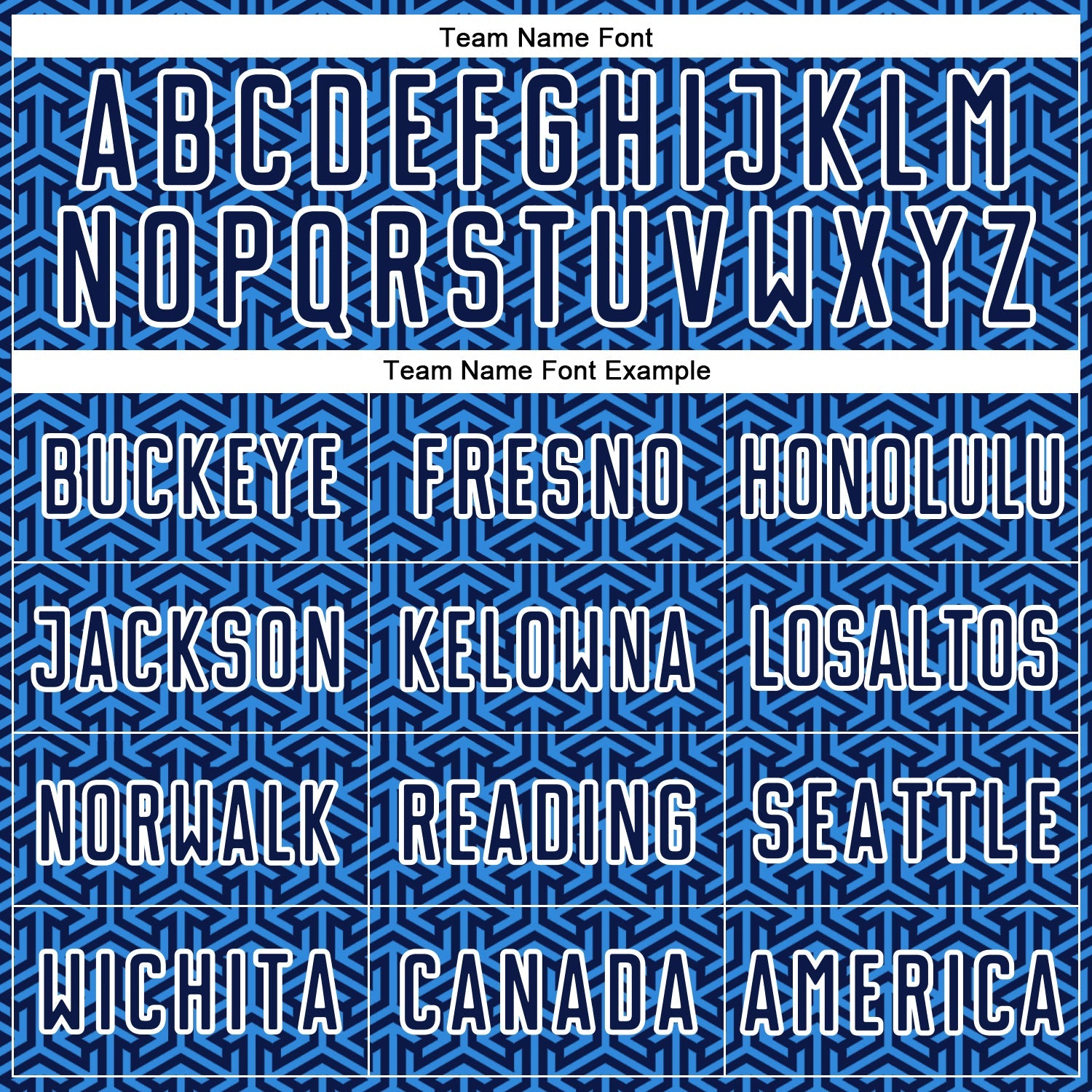 Custom Navy Powder Blue-White Geometric Arrow Sublimation Soccer Uniform Jersey