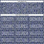 Custom Navy Gray-White Geometric Arrow Sublimation Soccer Uniform Jersey