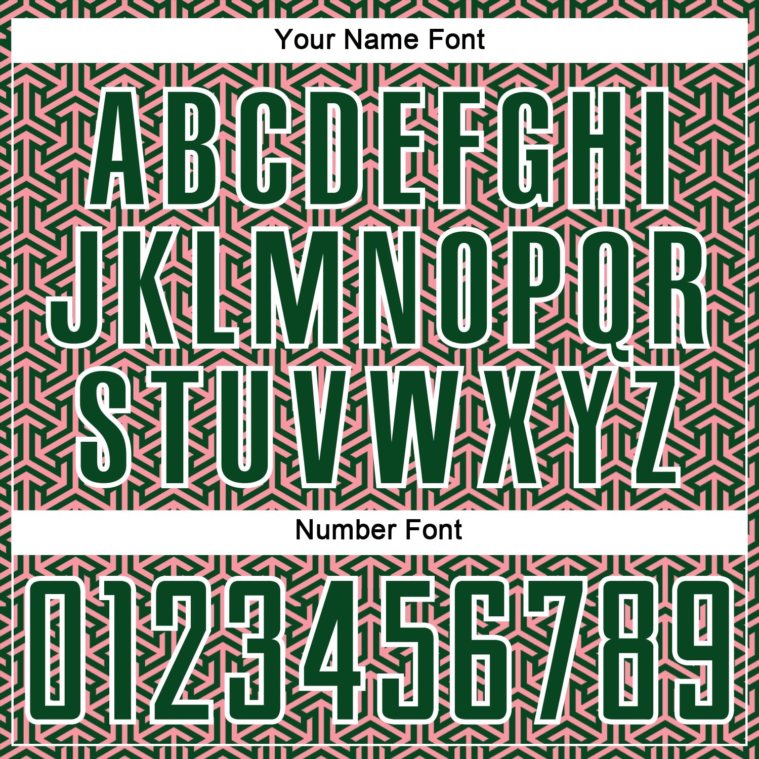 Custom Green Medium Pink-White Geometric Arrow Sublimation Soccer Uniform Jersey