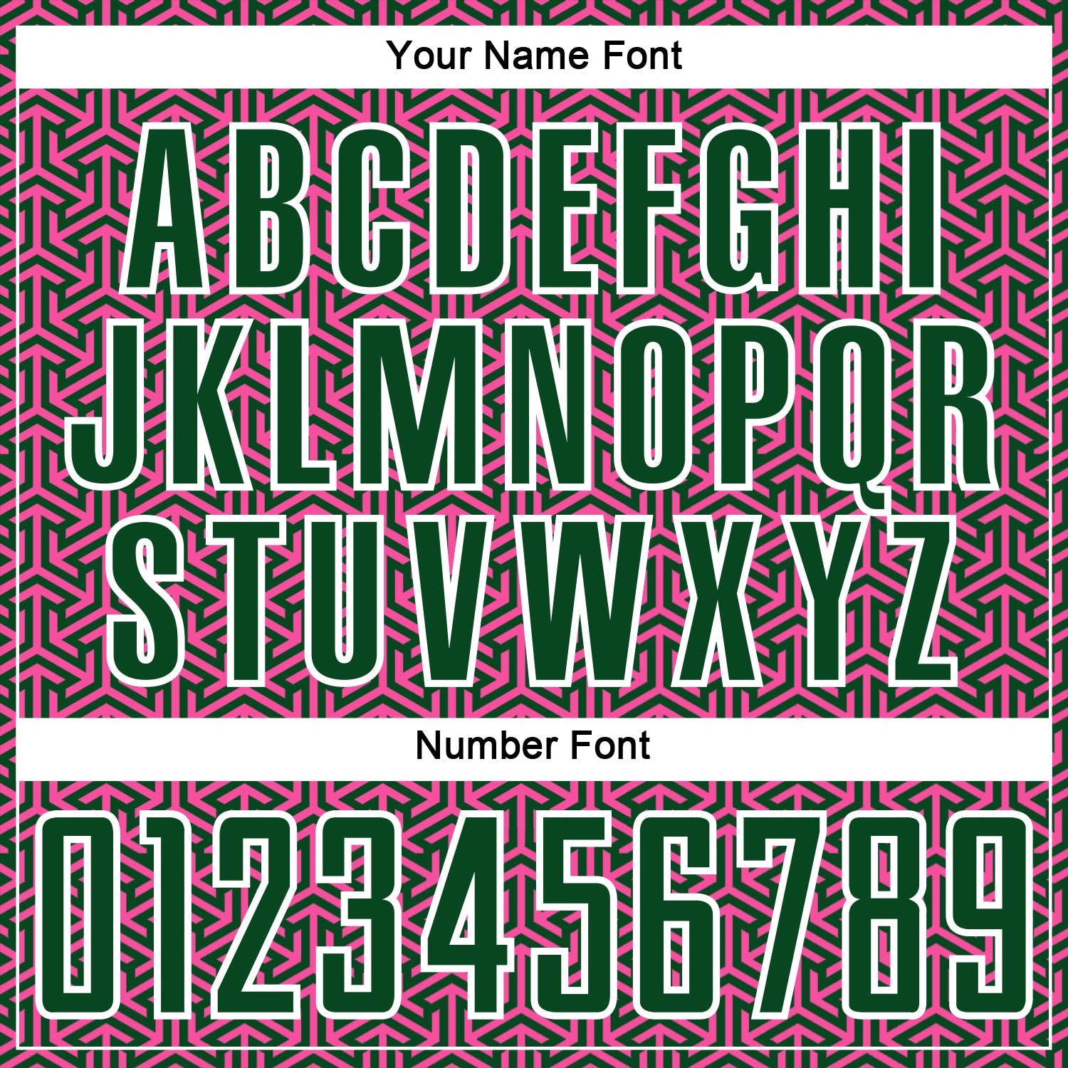 Custom Green Pink-White Geometric Arrow Sublimation Soccer Uniform Jersey