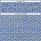 Custom Royal White Geometric Arrow Sublimation Soccer Uniform Jersey