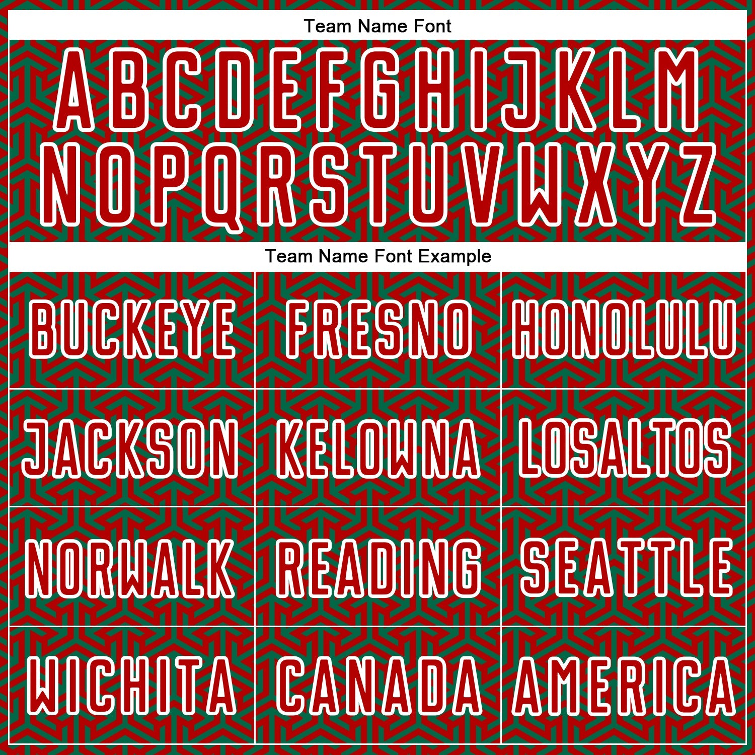 Custom Red Kelly Green-White Geometric Arrow Sublimation Soccer Uniform Jersey