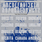 Custom Royal Gray-White Abstract Splatter Grunge Art Sports Sublimation Soccer Uniform Jersey