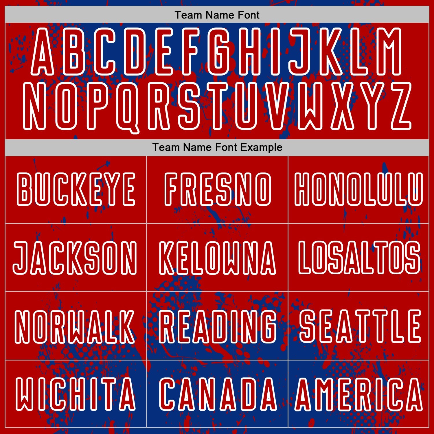 Custom Royal Red-White Abstract Splatter Grunge Art Sports Sublimation Soccer Uniform Jersey