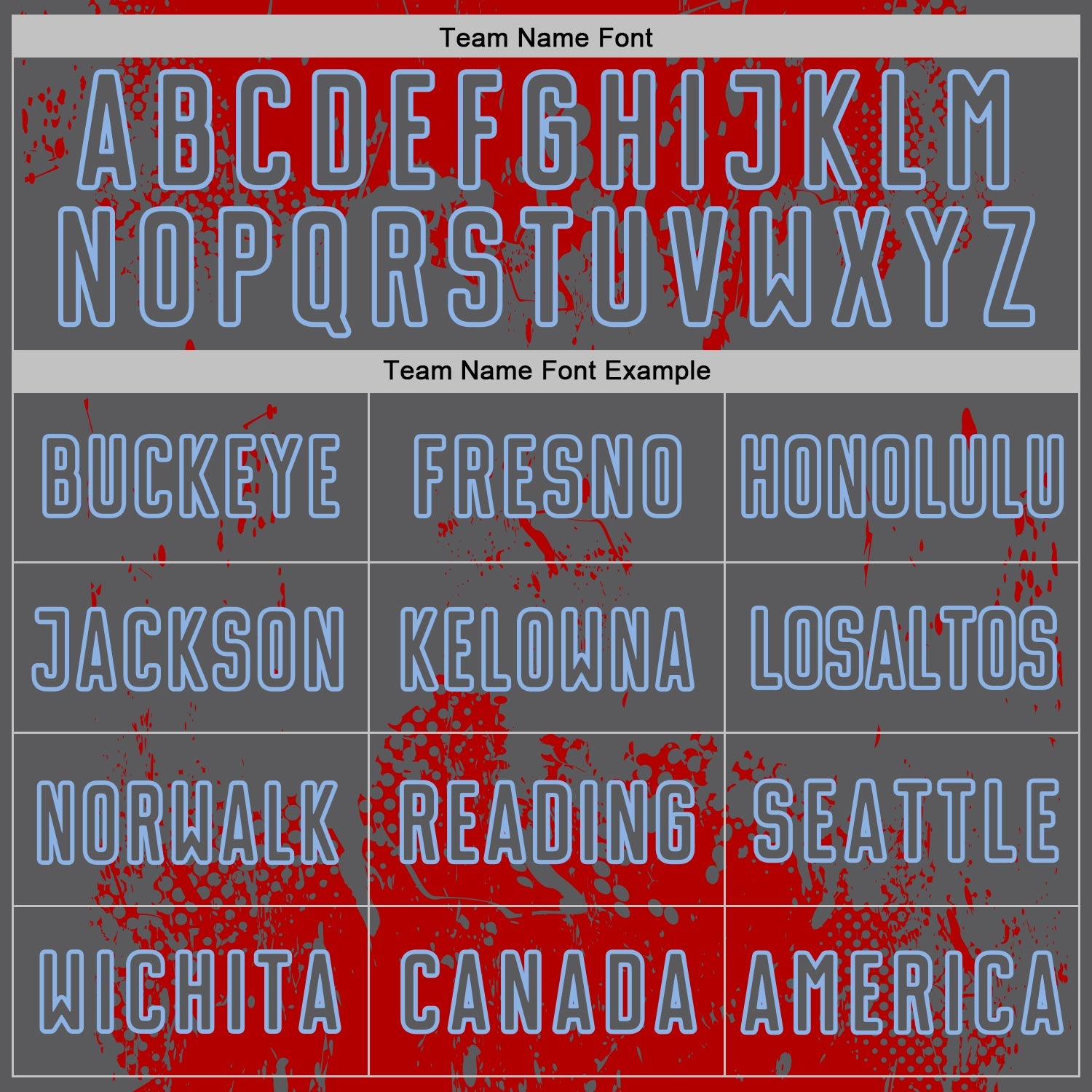 Custom Red Steel Gray-Light Blue Abstract Splatter Grunge Art Sports Sublimation Soccer Uniform Jersey