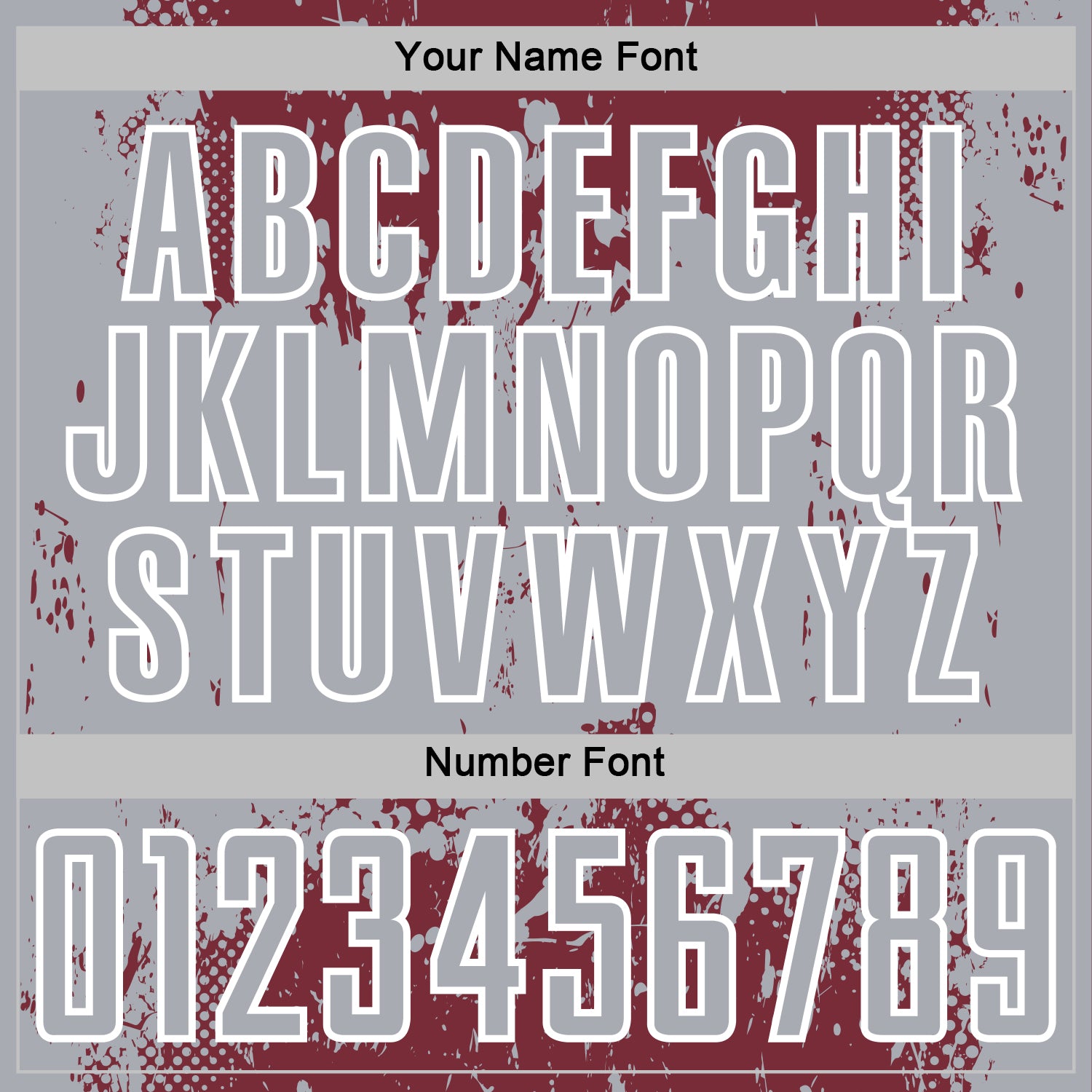 Custom Burgundy Gray-White Abstract Splatter Grunge Art Sports Sublimation Soccer Uniform Jersey