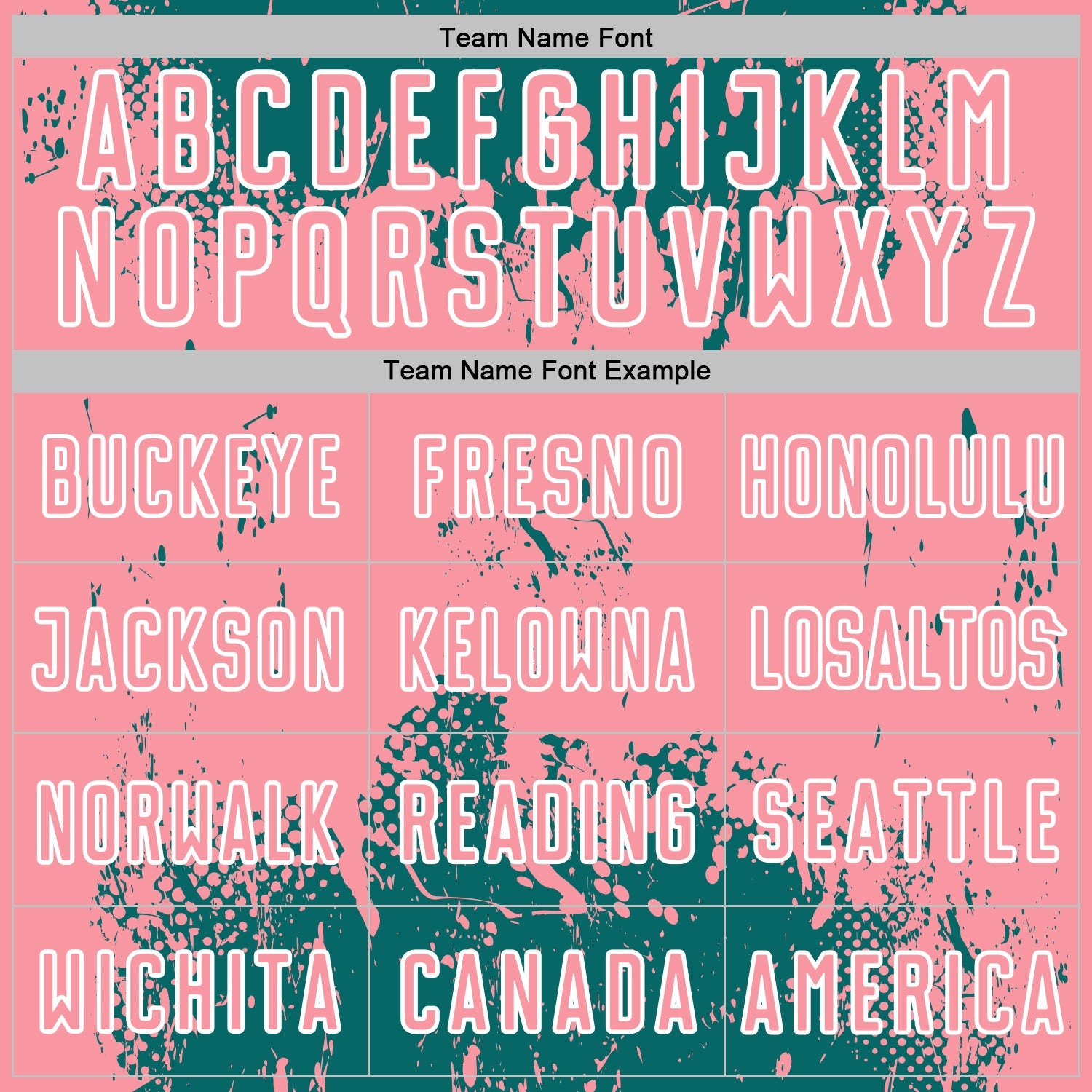 Custom Teal Medium Pink-White Abstract Splatter Grunge Art Sports Sublimation Soccer Uniform Jersey