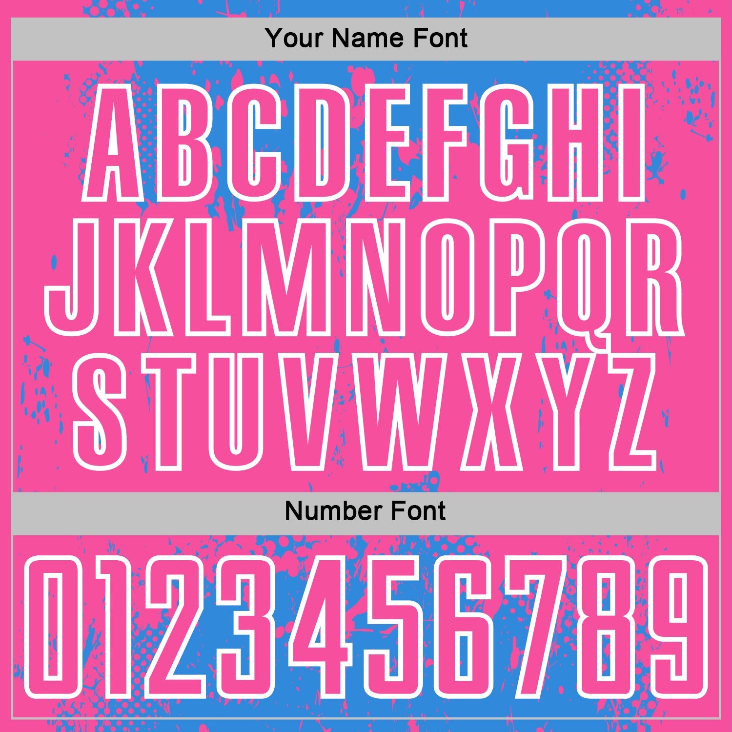 Custom Powder Blue Pink-White Abstract Splatter Grunge Art Sports Sublimation Soccer Uniform Jersey