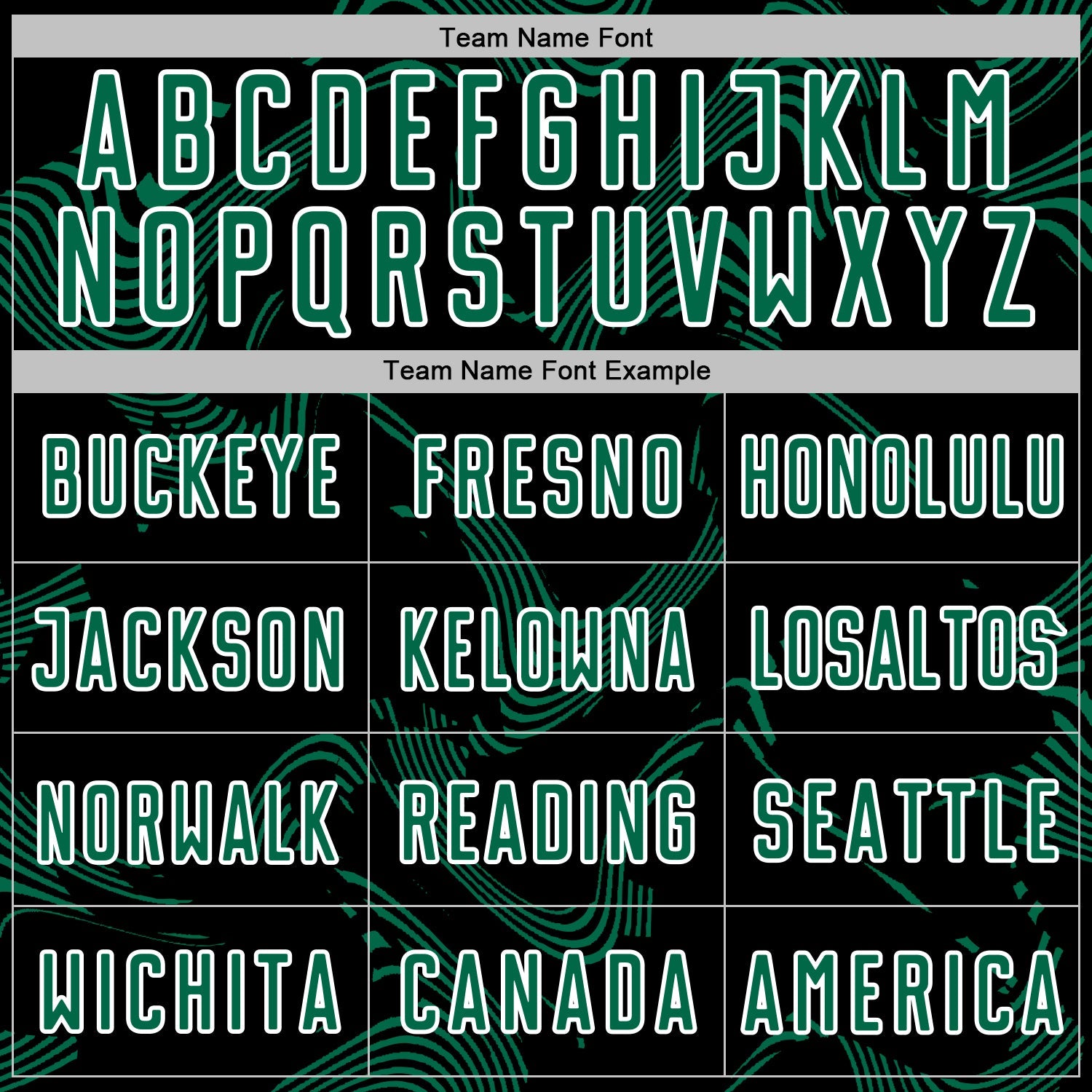 Custom Black Kelly Green-White Curve Lines Sports Sublimation Soccer Uniform Jersey