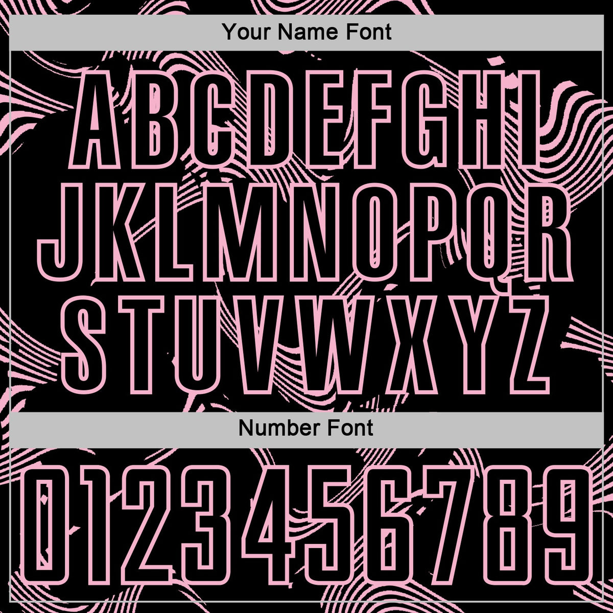 Custom Black Light Pink Curve Lines Sports Sublimation Soccer Uniform Jersey