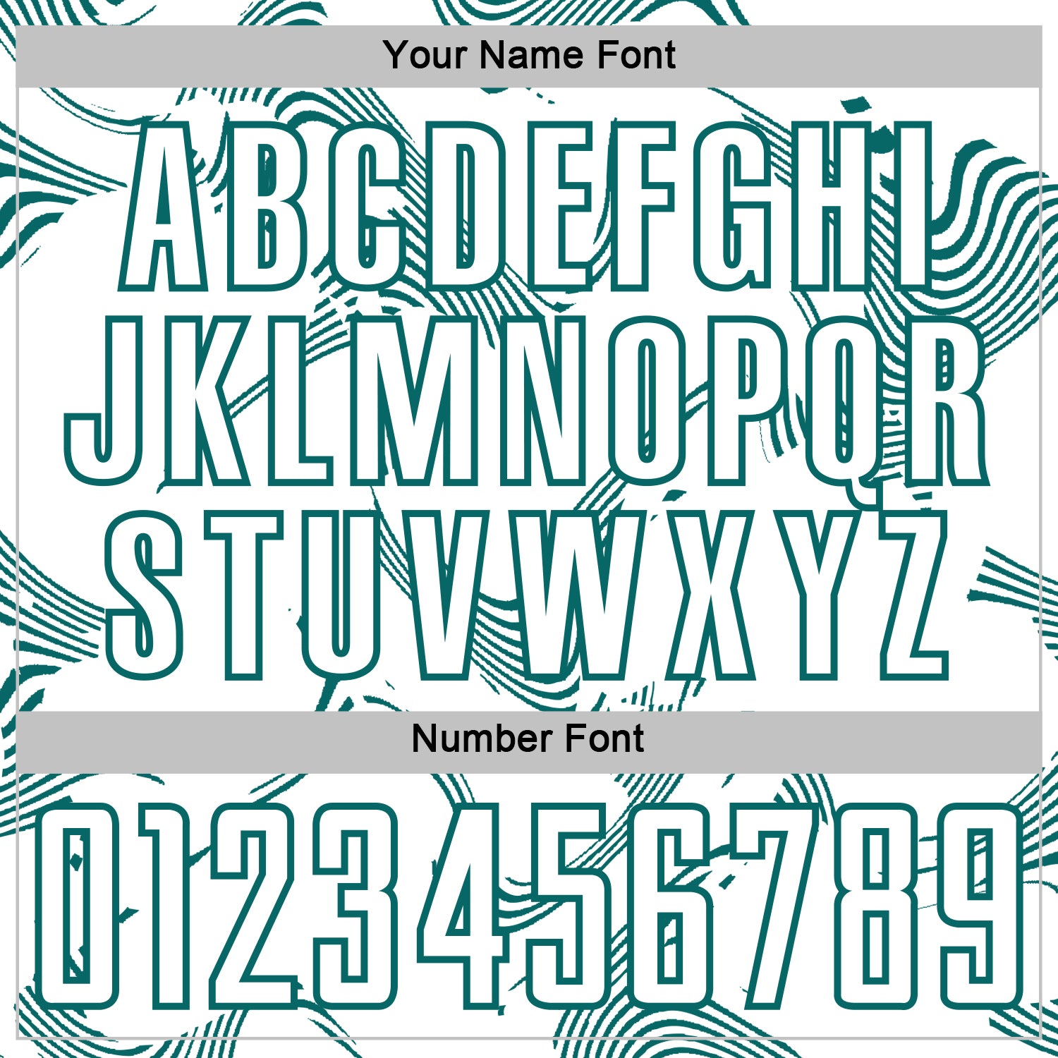 Custom White Teal Curve Lines Sports Sublimation Soccer Uniform Jersey