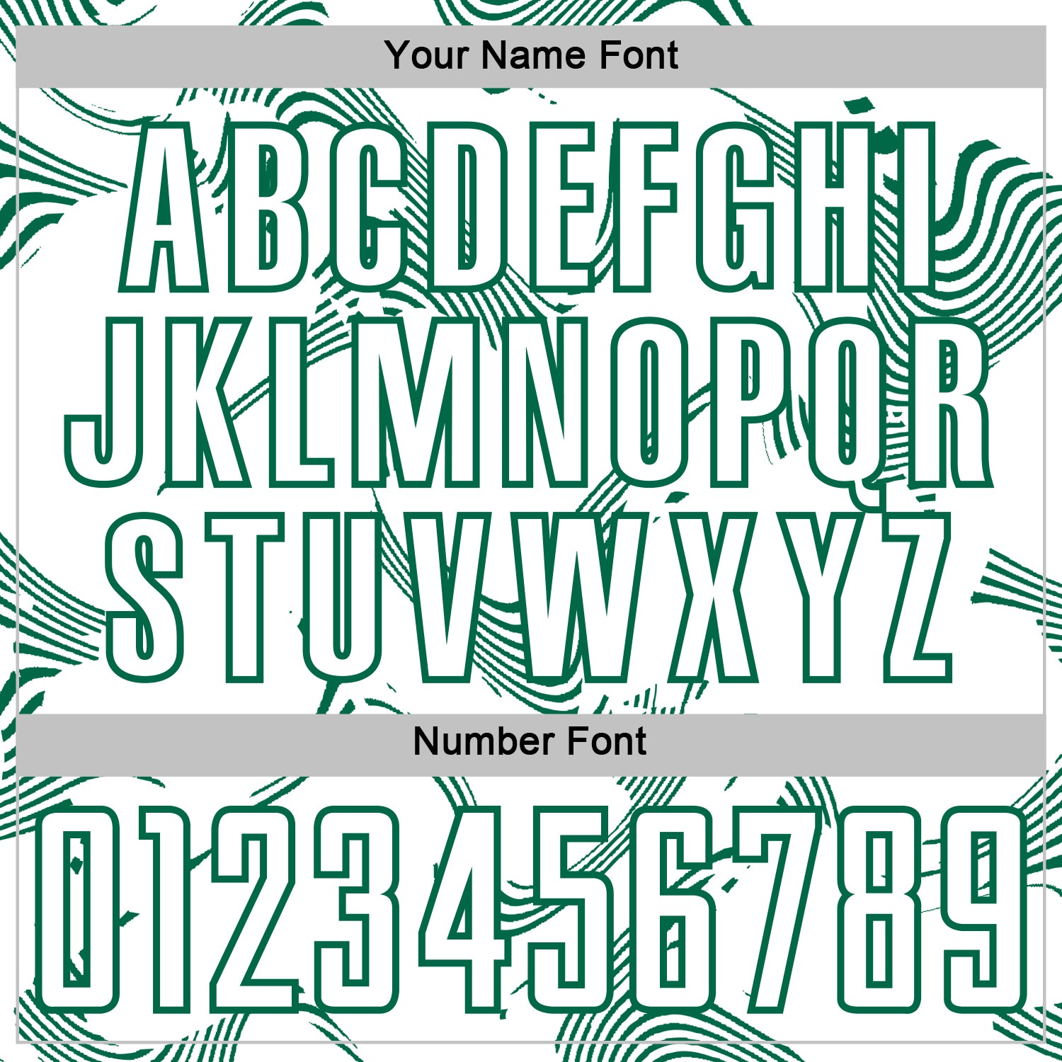 Custom White Kelly Green Curve Lines Sports Sublimation Soccer Uniform Jersey