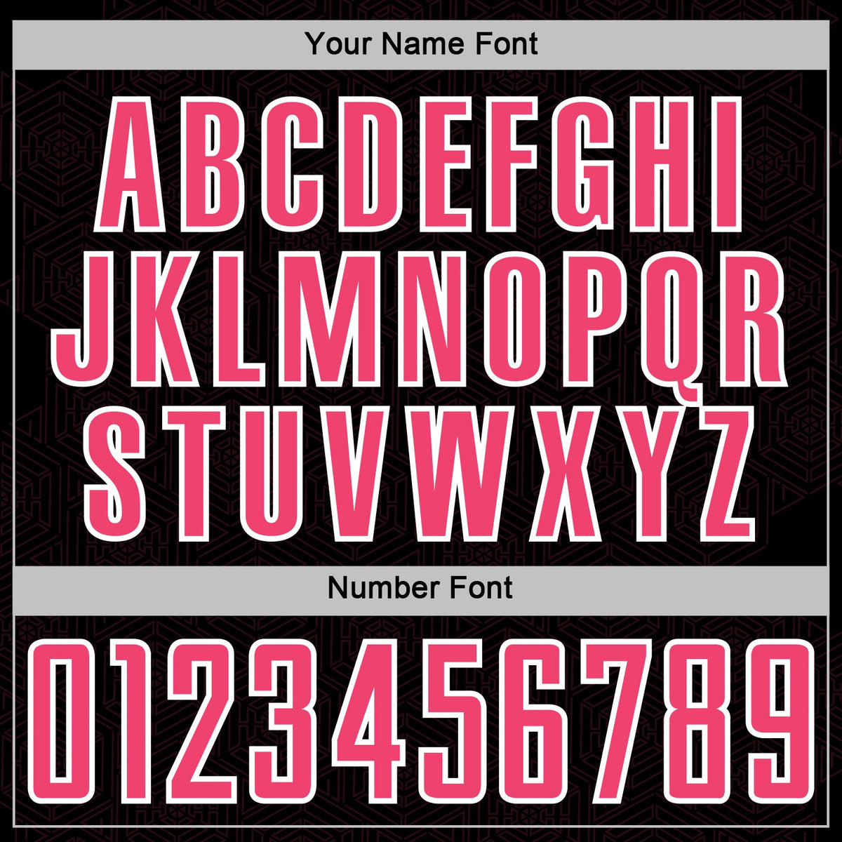 Custom Black Neon Pink-White Geometric Shape Sports Sublimation Soccer Uniform Jersey