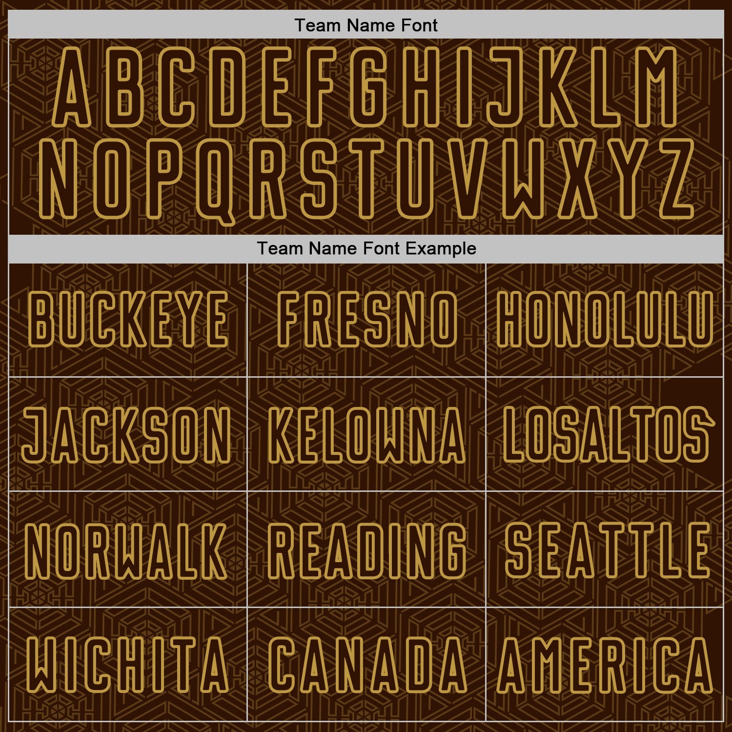 Custom Brown Old Gold Geometric Shape Sports Sublimation Soccer Uniform Jersey