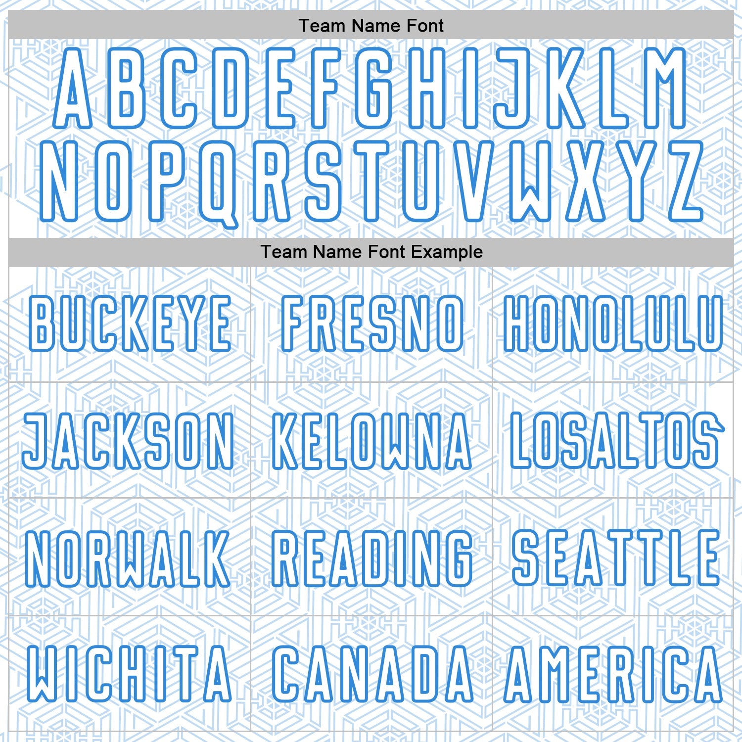 Custom White Powder Blue Geometric Shape Sports Sublimation Soccer Uniform Jersey