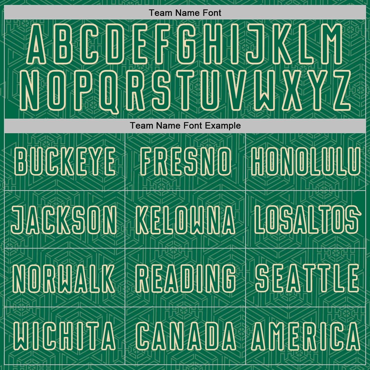 Custom Kelly Green Cream Geometric Shape Sports Sublimation Soccer Uniform Jersey