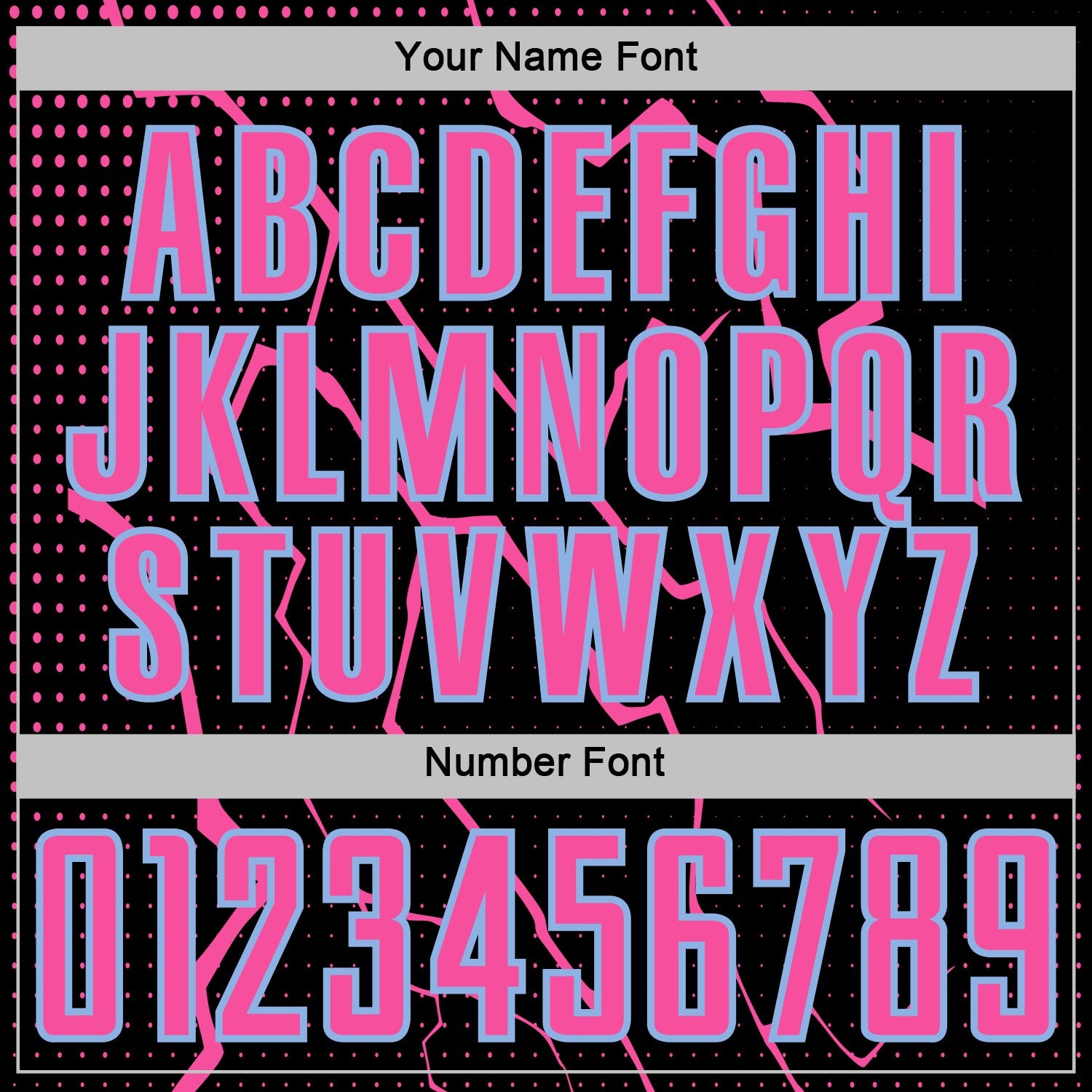 Custom Black Pink-Light Blue Lightning Sports Sublimation Soccer Uniform Jersey