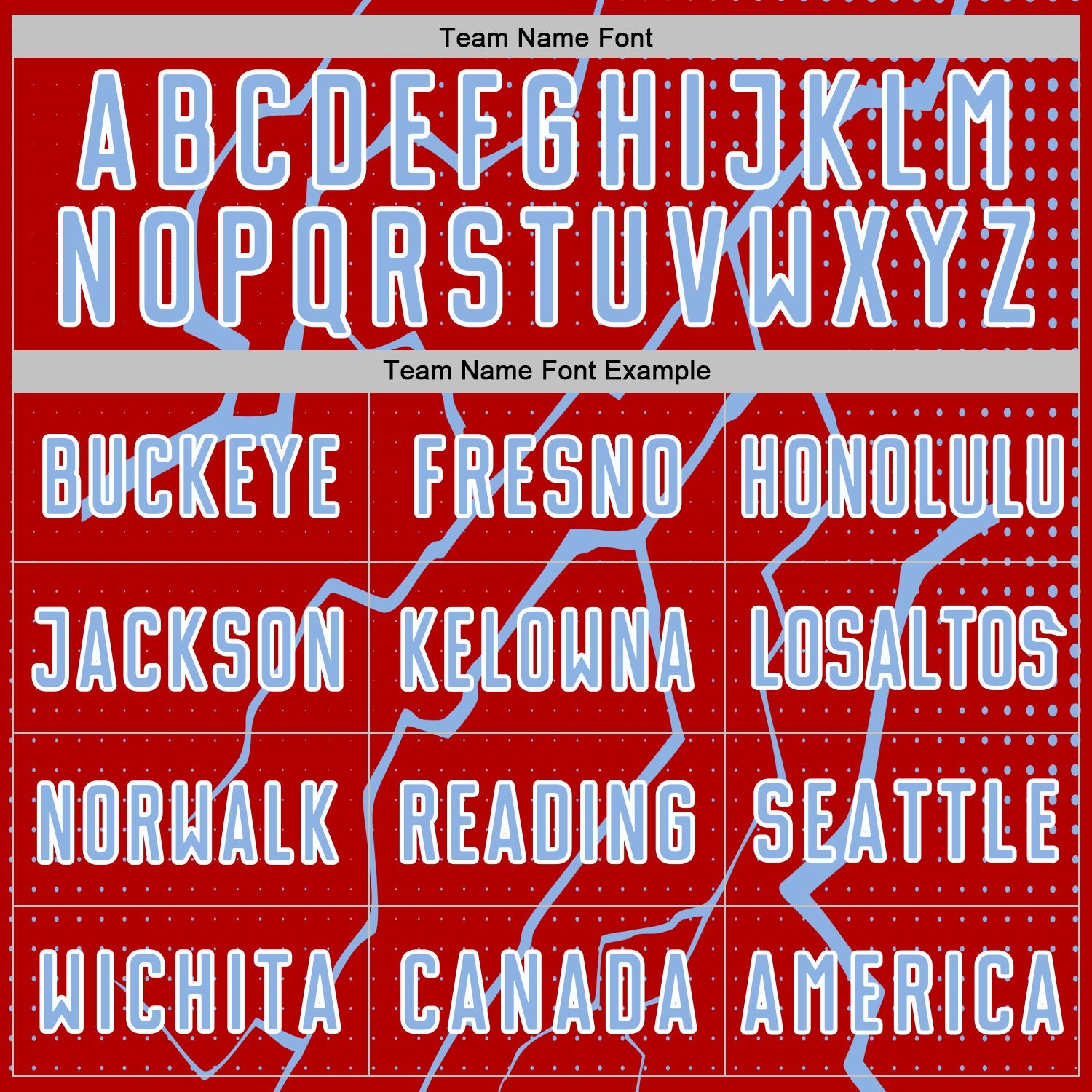 Custom Red Light Blue-White Lightning Sports Sublimation Soccer Uniform Jersey