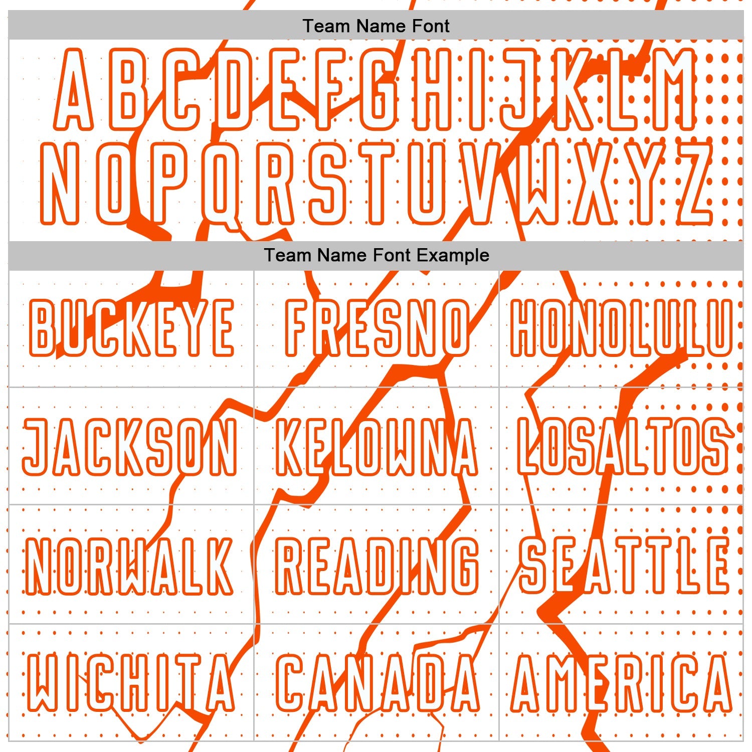 Custom White Orange Lightning Sports Sublimation Soccer Uniform Jersey