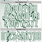 Custom White Green Lightning Sports Sublimation Soccer Uniform Jersey