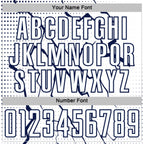 Custom White Navy Lightning Sports Sublimation Soccer Uniform Jersey