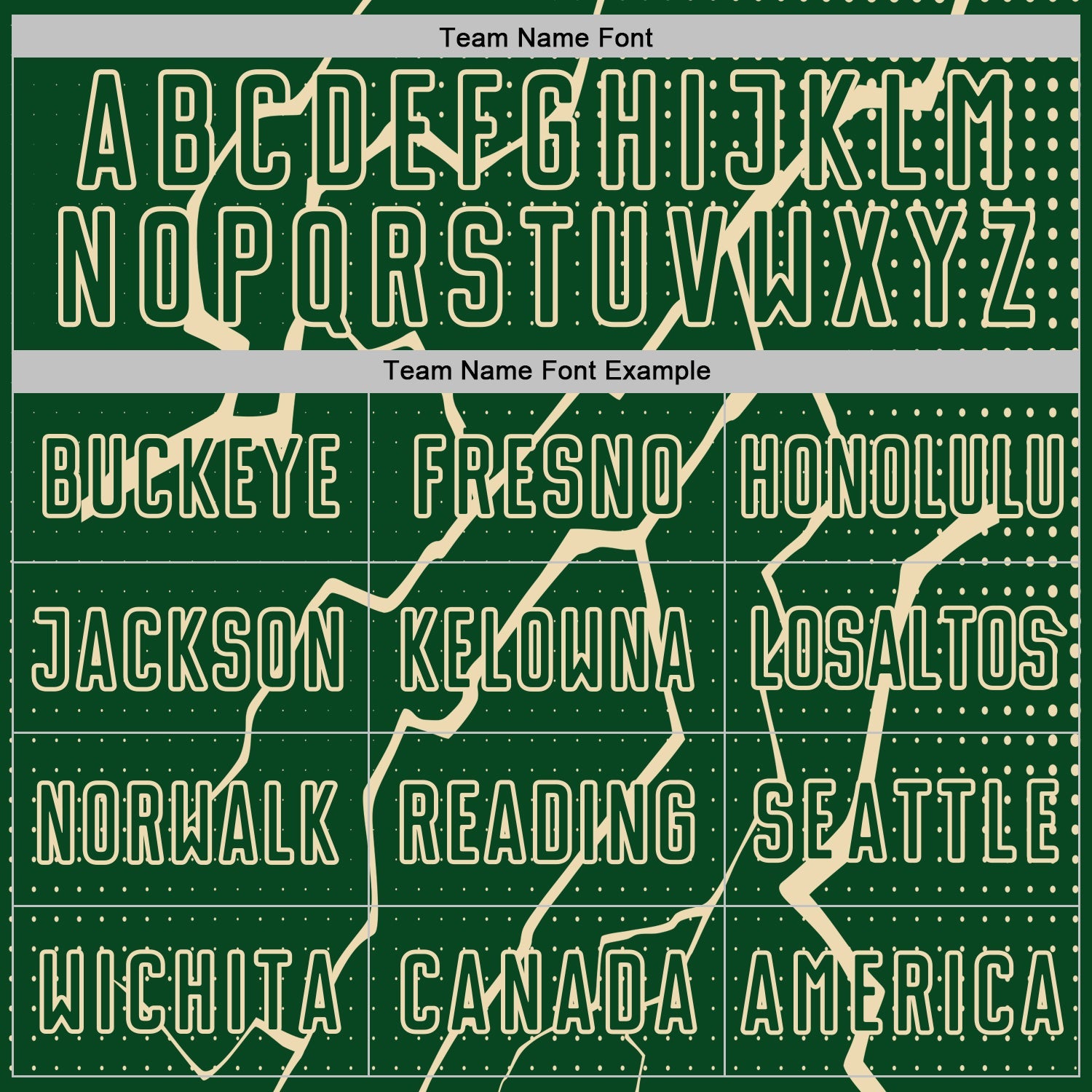 Custom Green Cream Lightning Sports Sublimation Soccer Uniform Jersey