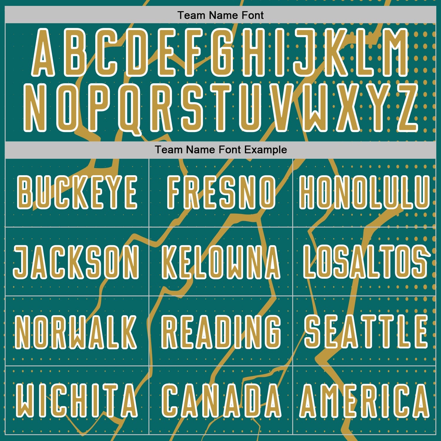 Custom Teal Old Gold-White Lightning Sports Sublimation Soccer Uniform Jersey