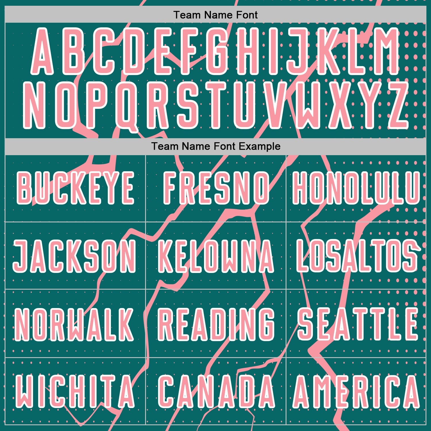 Custom Teal Medium Pink-White Lightning Sports Sublimation Soccer Uniform Jersey