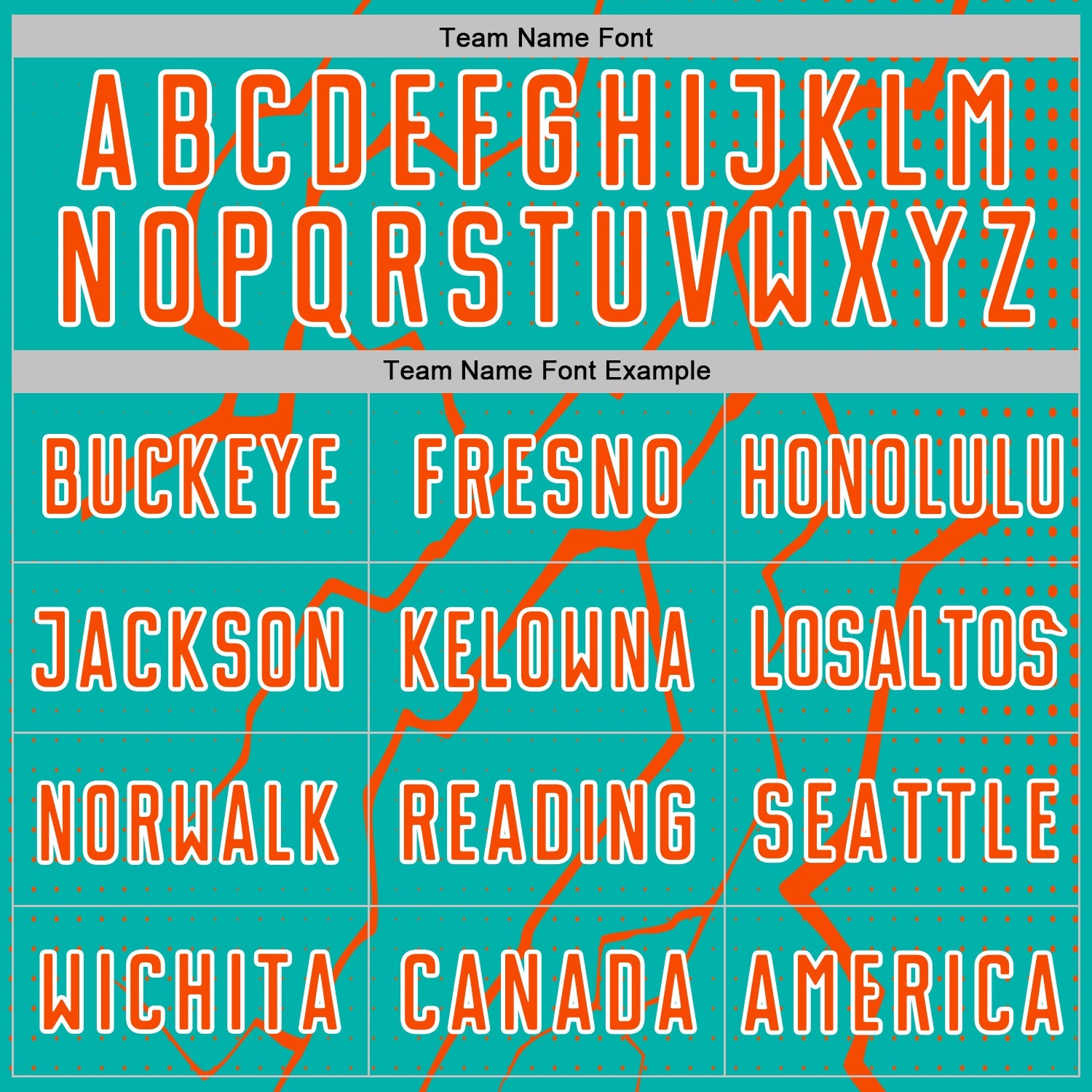 Custom Aqua Orange-White Lightning Sports Sublimation Soccer Uniform Jersey