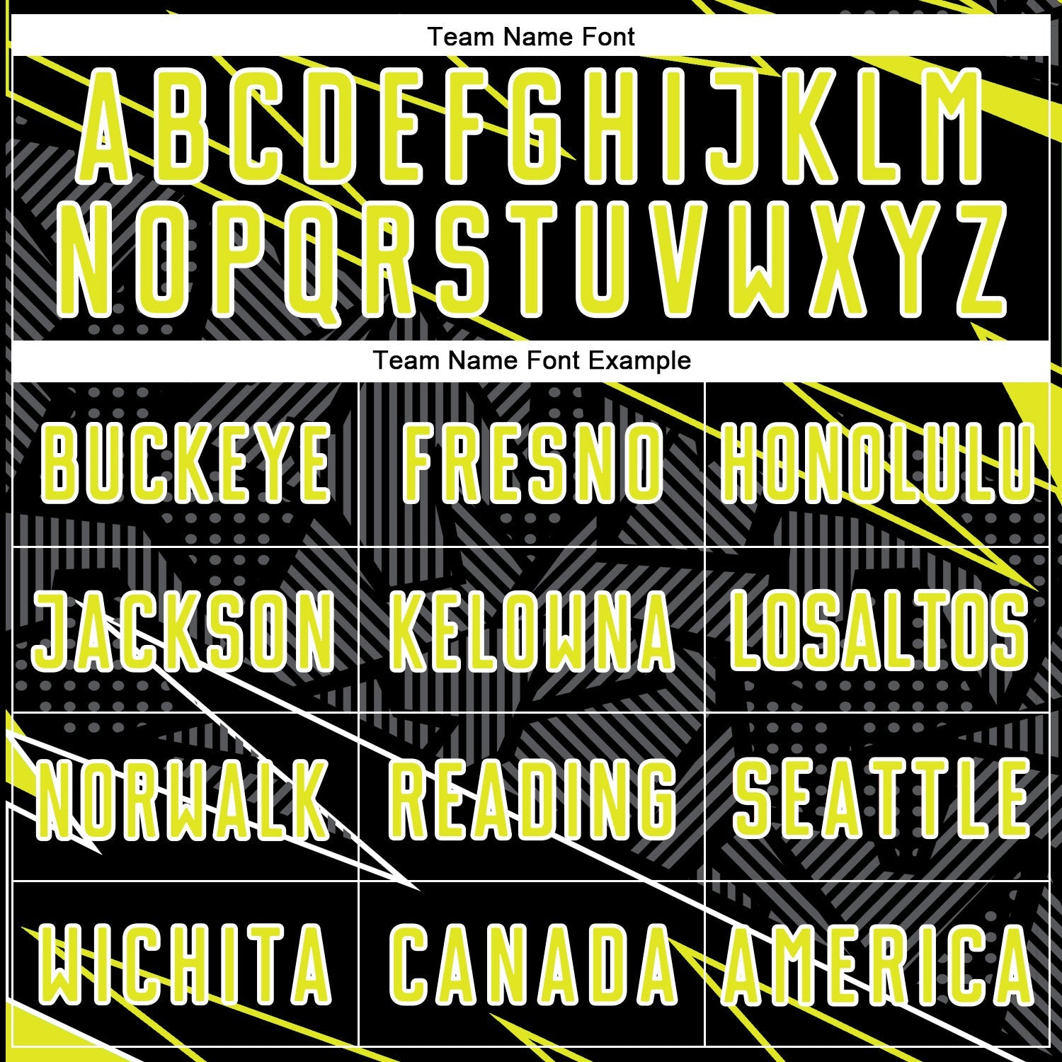 Custom Black Neon Yellow-White Lines Sports Sublimation Soccer Uniform Jersey