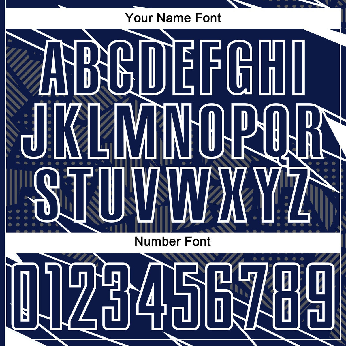 Custom Navy White Lines Sports Sublimation Soccer Uniform Jersey