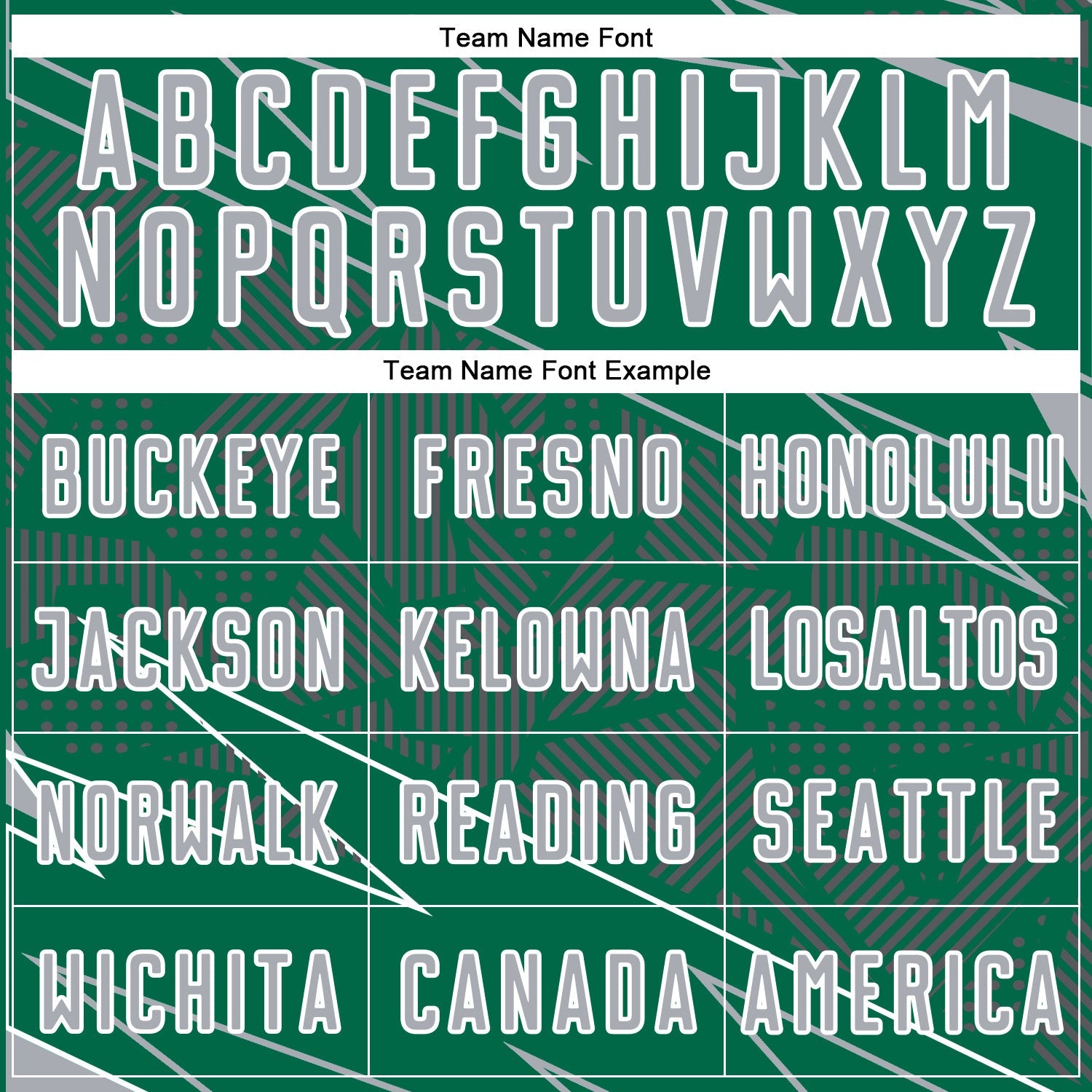 Custom Kelly Green Gray-White Lines Sports Sublimation Soccer Uniform Jersey