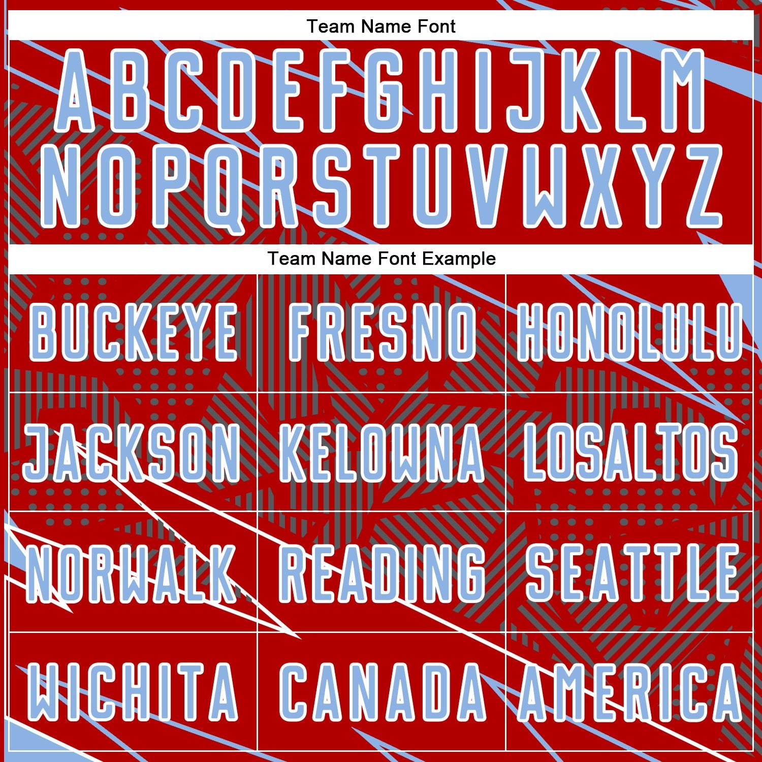 Custom Red Light Blue-White Lines Sports Sublimation Soccer Uniform Jersey