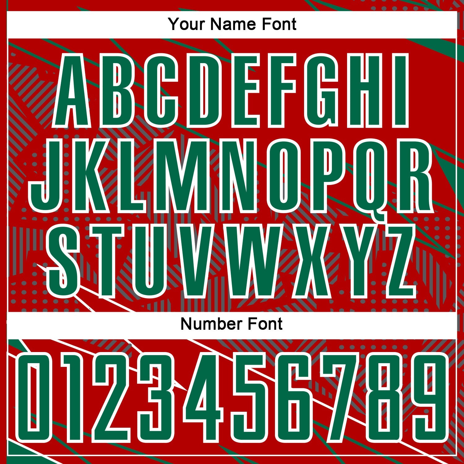 Custom Red Kelly Green-White Lines Sports Sublimation Soccer Uniform Jersey