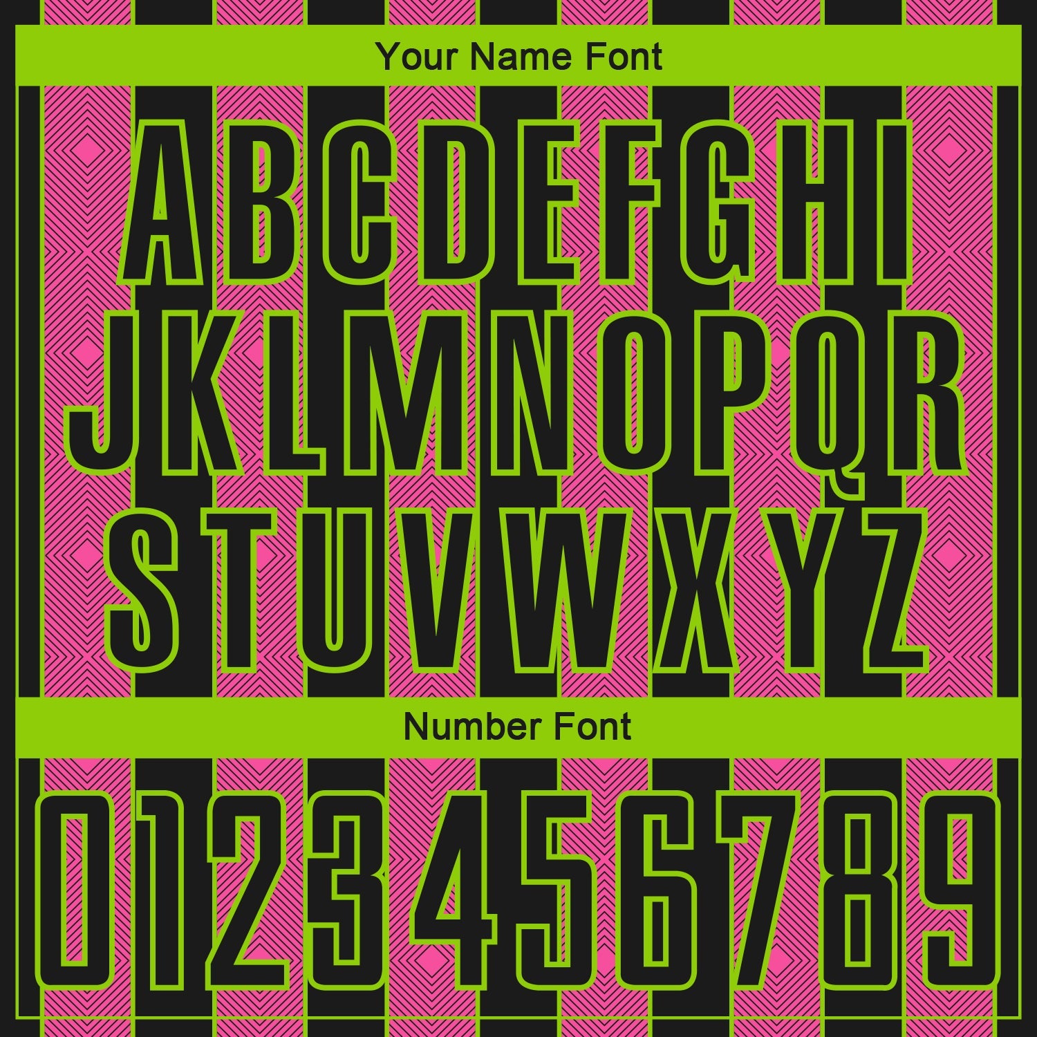 Custom Black Pink-Neon Green Pinstripe Line Sports Sublimation Soccer Uniform Jersey