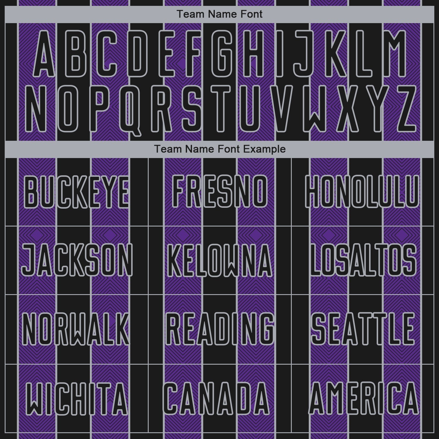 Custom Black Purple-Gray Pinstripe Line Sports Sublimation Soccer Uniform Jersey