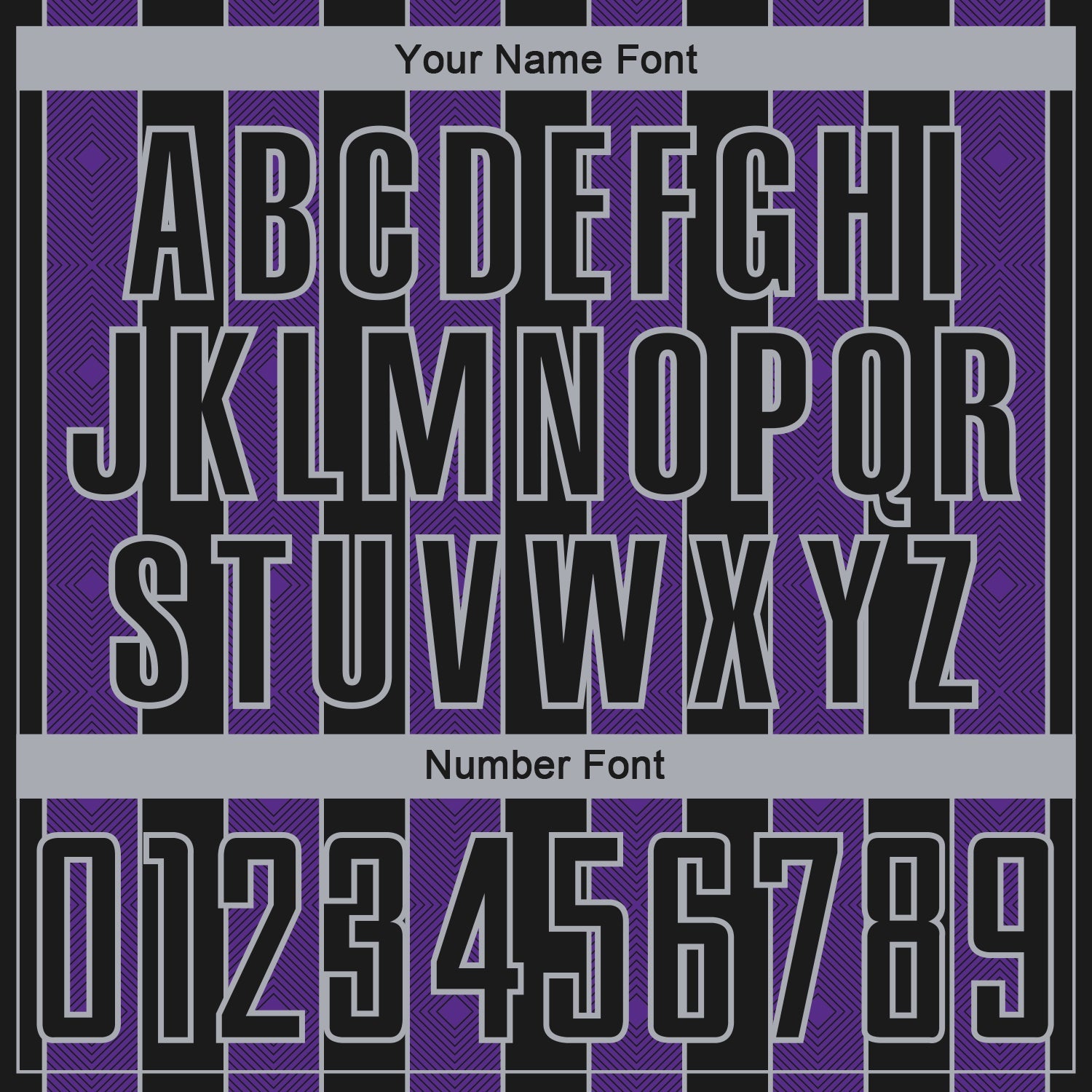 Custom Black Purple-Gray Pinstripe Line Sports Sublimation Soccer Uniform Jersey