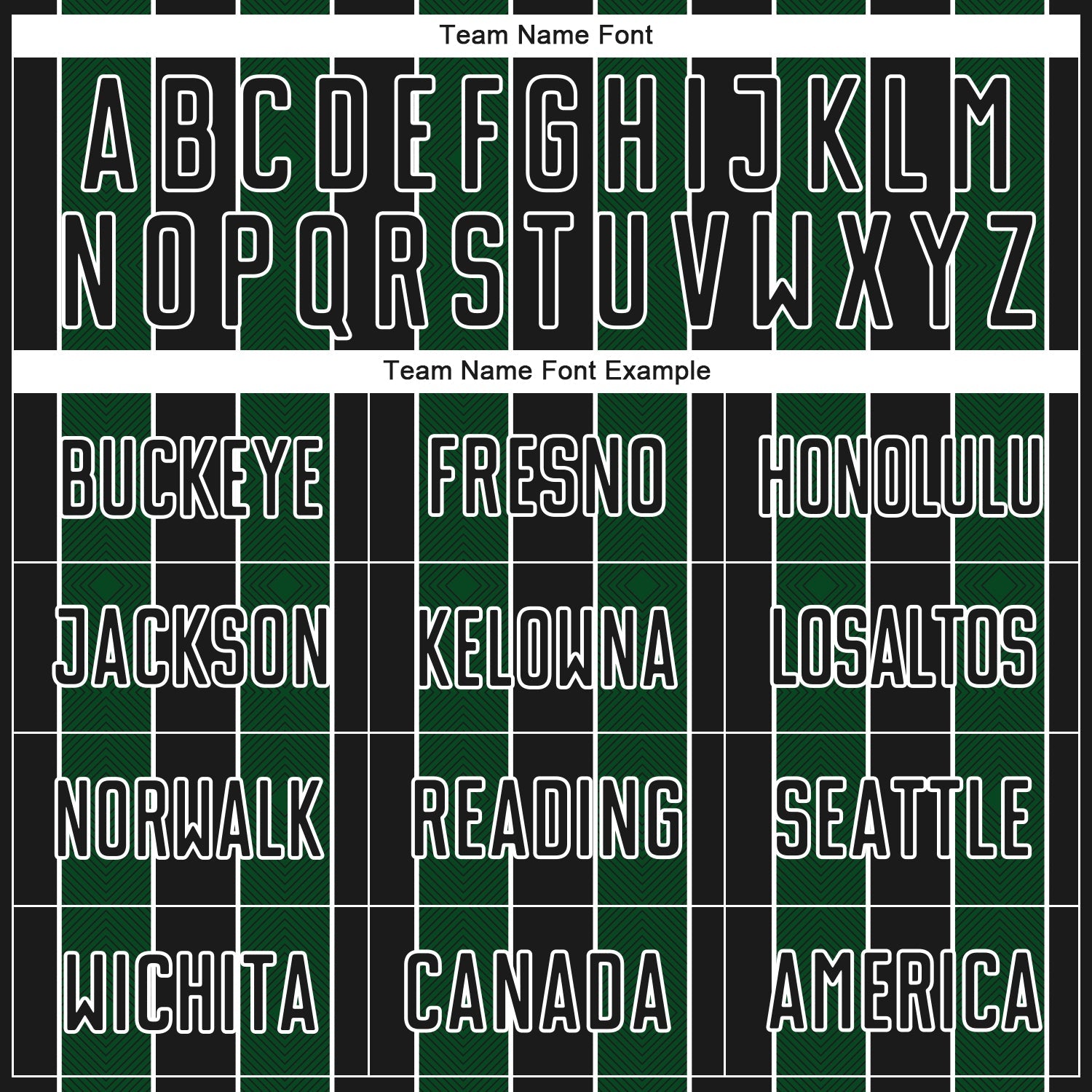 Custom Black Green-White Pinstripe Line Sports Sublimation Soccer Uniform Jersey