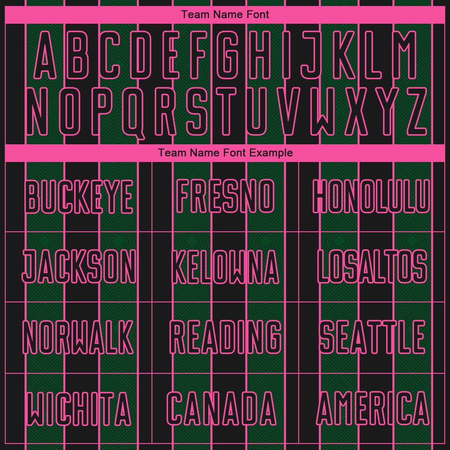 Custom Black Green-Pink Pinstripe Line Sports Sublimation Soccer Uniform Jersey