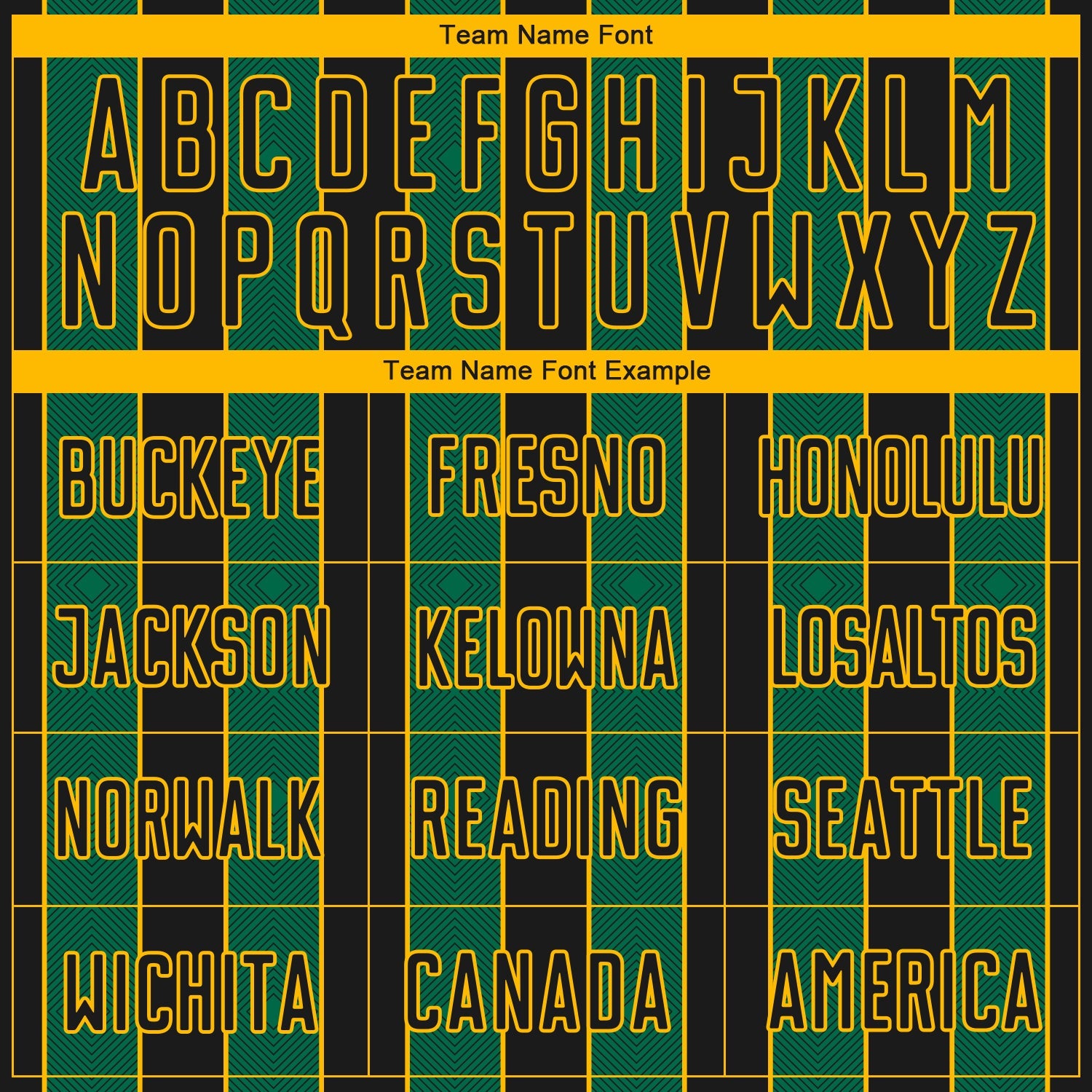 Custom Black Kelly Green-Gold Pinstripe Line Sports Sublimation Soccer Uniform Jersey