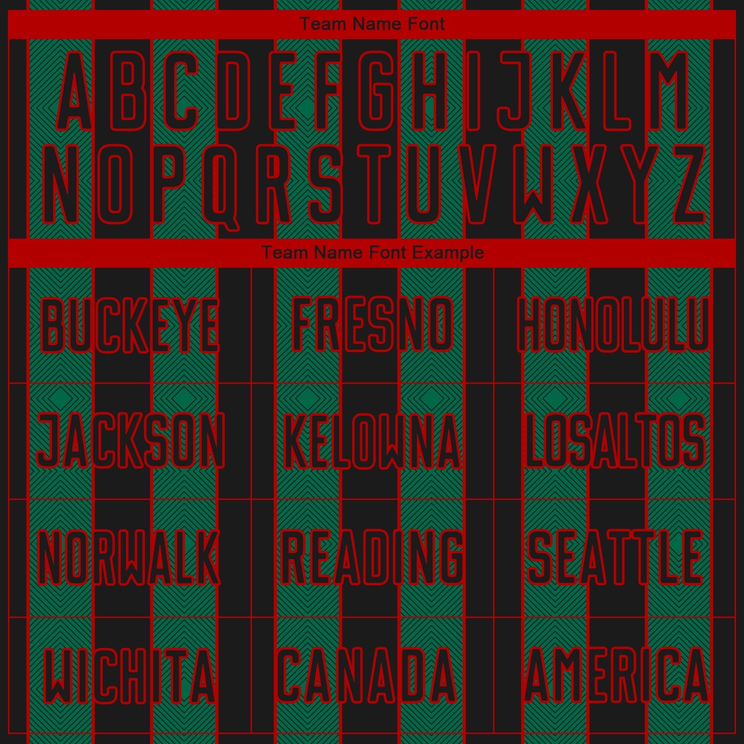 Custom Black Kelly Green-Red Pinstripe Line Sports Sublimation Soccer Uniform Jersey