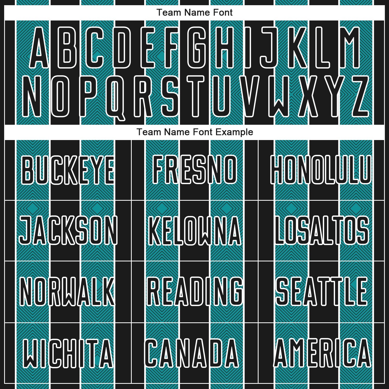 Custom Black Teal-White Pinstripe Line Sports Sublimation Soccer Uniform Jersey