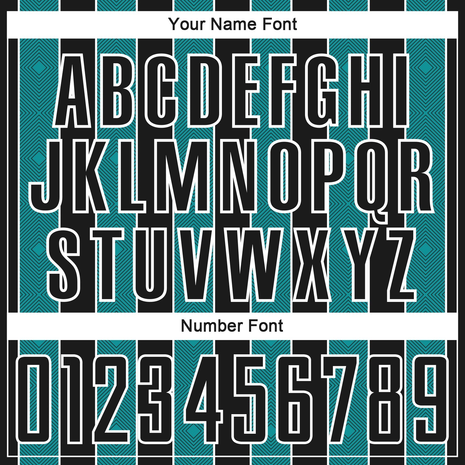 Custom Black Teal-White Pinstripe Line Sports Sublimation Soccer Uniform Jersey