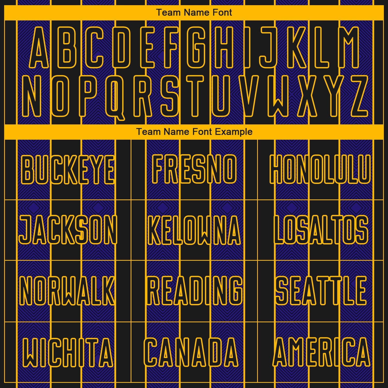 Custom Black Dark Purple-Gold Pinstripe Line Sports Sublimation Soccer Uniform Jersey